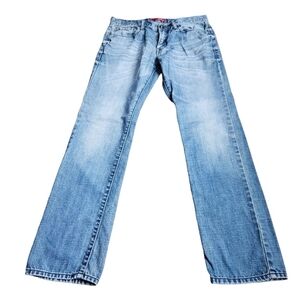 Guess Ultra Slim McCrae Fit blue midrise denim  Jean pants 31x30
